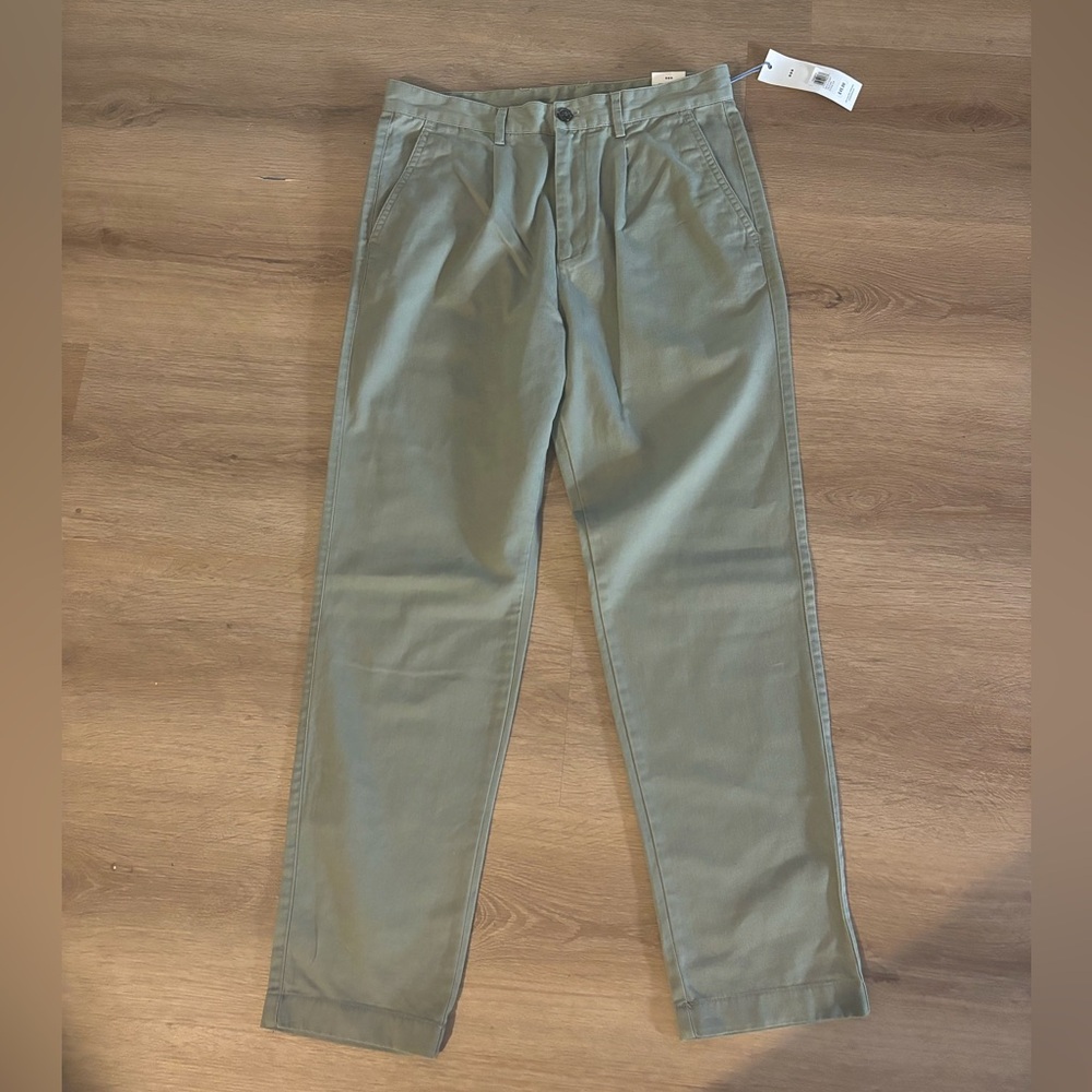 KIN by John Lewis - Front Pleat Trouser - Stone - 32R